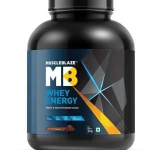 MUSCLEBLAZE WHEY ENERGY WITH DIGEZYME 4.4lb - MB www,oms99.in
