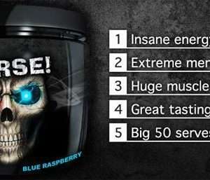 THE CURSE 50servings / PRE WORKOUT 50servings - COBRA LABS www.oms99.in