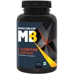 MUSCLEBLAZE L-CARNITINE L-TARTRATE 120capsules TRANSFORM FAT TO MUSCLES 120capsules - MB