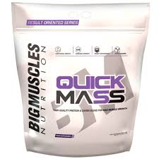 BIG MUSCLES QUICK MASS 11lb HIGH QUALITY PROTEIN & CARBS BLEND FOR MAX MUSCLE GROWTH 11lb - BIG MUSCLES www.oms99.in