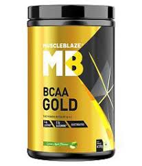 MUSCLEBLAZE MB BCAA GOLD 450gm THE POWER RATIO OF 811 450gm - MB www.oms99.in