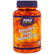 NOW SPORTS BRANCHED CHAIN AMINO ACID BCAA 120capsules PHARMACEUTICAL GRADE 120capsules - NOW FOODS www.oms99.in