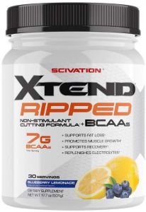 SCIVATION XTEND RIPPED BCAA 30servings NON STIMULANT CUTTING FORMULA 30servings - SCIVATION www.oms99.in