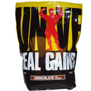 UNIVERSAL REAL GAINS WEIGHT GAINER 6.85lb DIETARY SUPPLEMENT 6.85lb - UNIVERSAL NUTRITION www.oms99.in