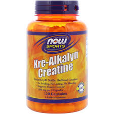 NOW SPORTS KRE-ALKALYN CREATINE 120capsules - NOW FOODS www.oms99.in