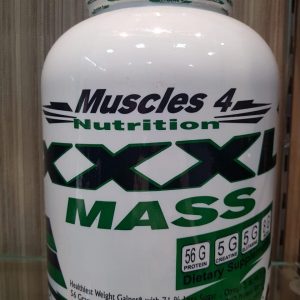 MUSCLES 4 NUTRITION XXXL MASS GAINER 6lb - MUSCLES 4 NUTRITION www.oms99.in
